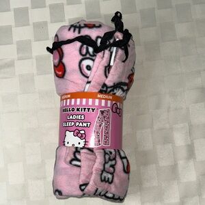 Hello Kitty Pink Fleece Lounge Pants